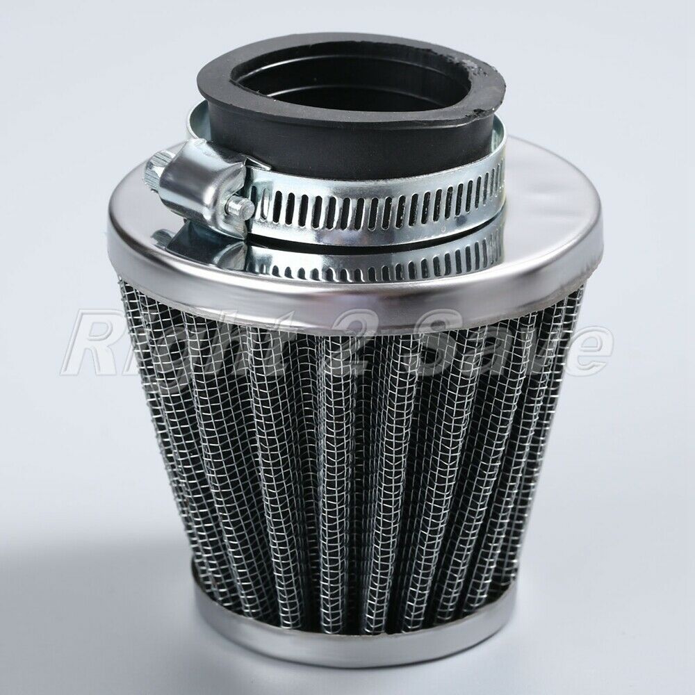 35mm Motor Air Intake Cleaner Filter for Scooter ATV Minibike Pod Gauze Metal