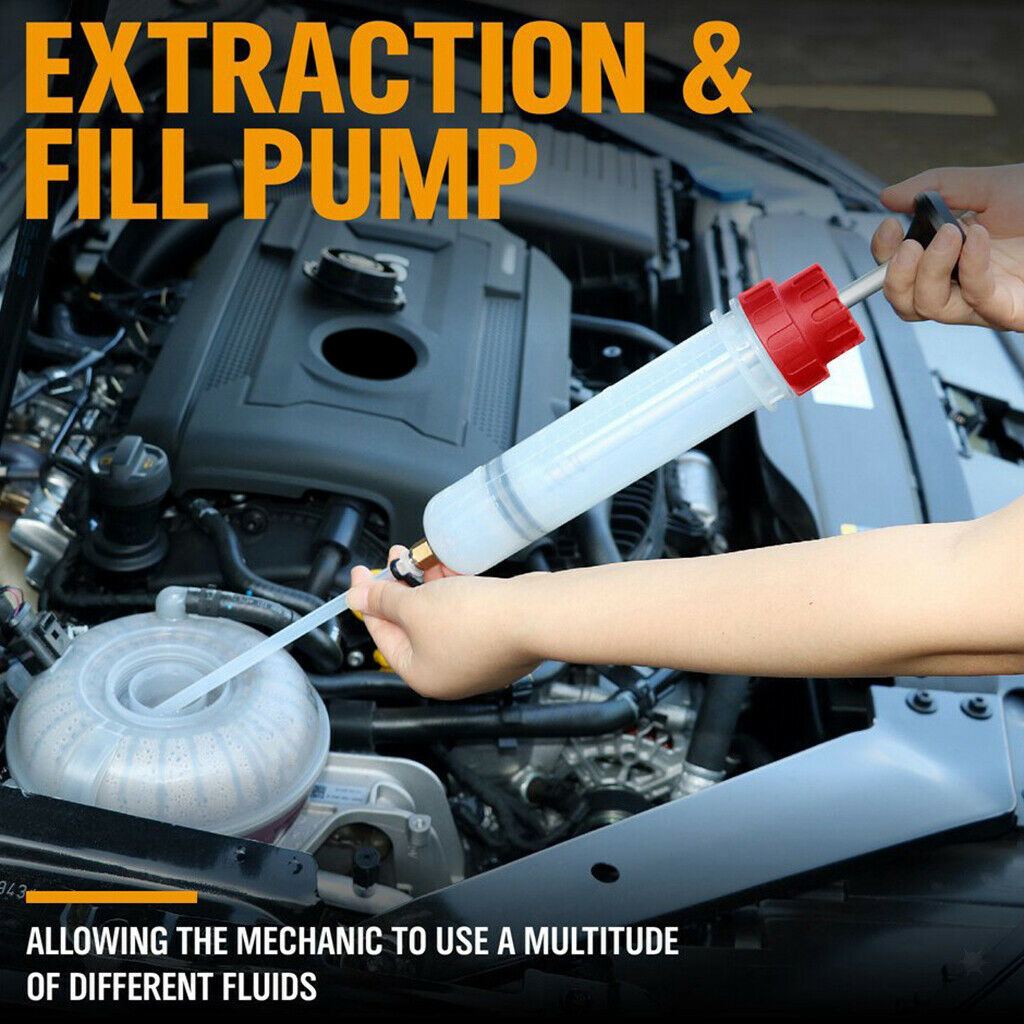 Fluid Extractor Oil Suction Pump Manual Pump Automotive Syringe Vacuum Car