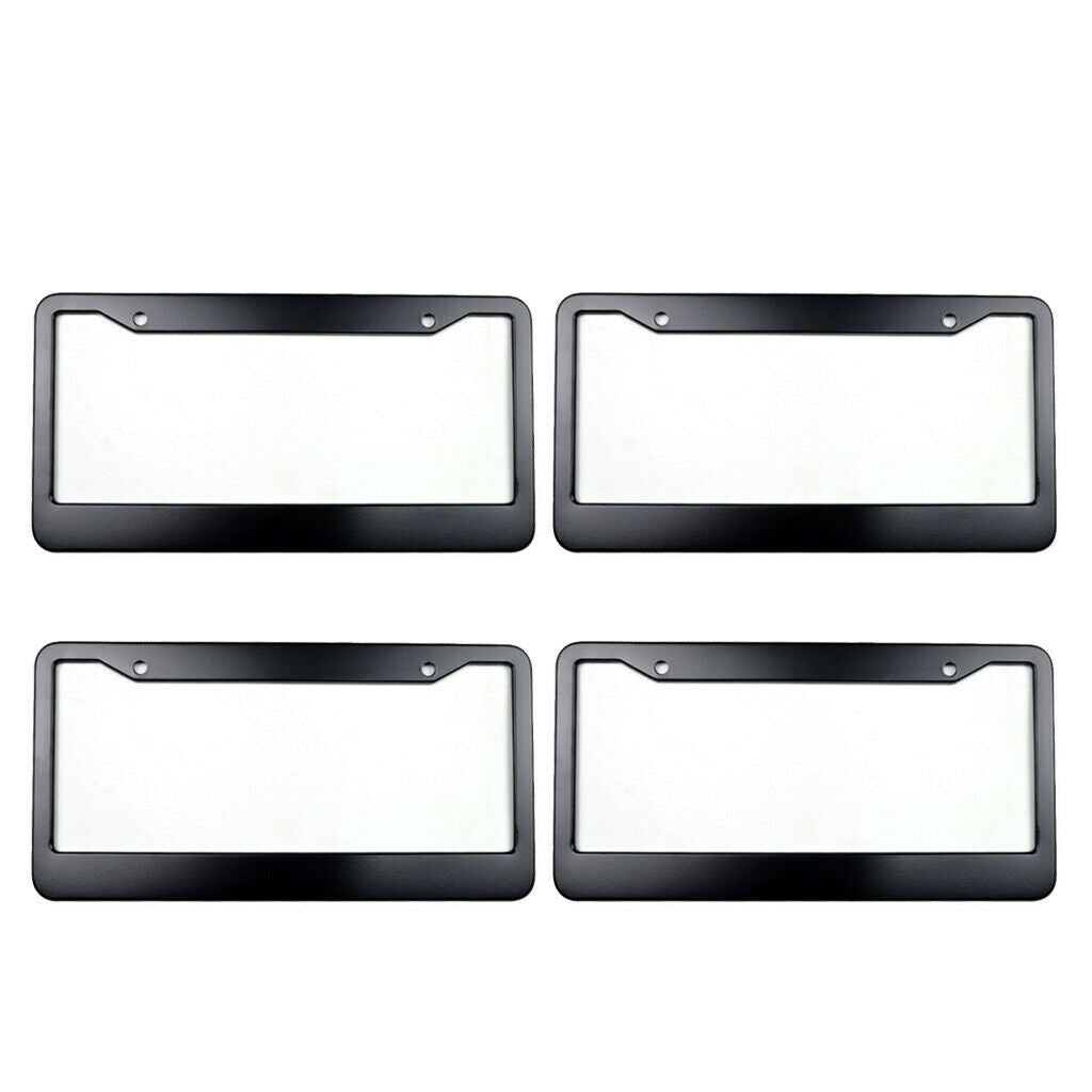 Replacement Metal Aluminium License Plate Frame Holder Blank Waterproof NEW