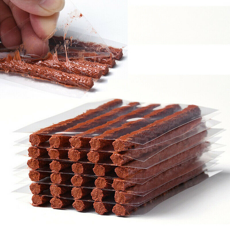 20Pcs Tubeless Tire Repair Strips Stiring Glue for Tyre Puncture Emergency St Lt