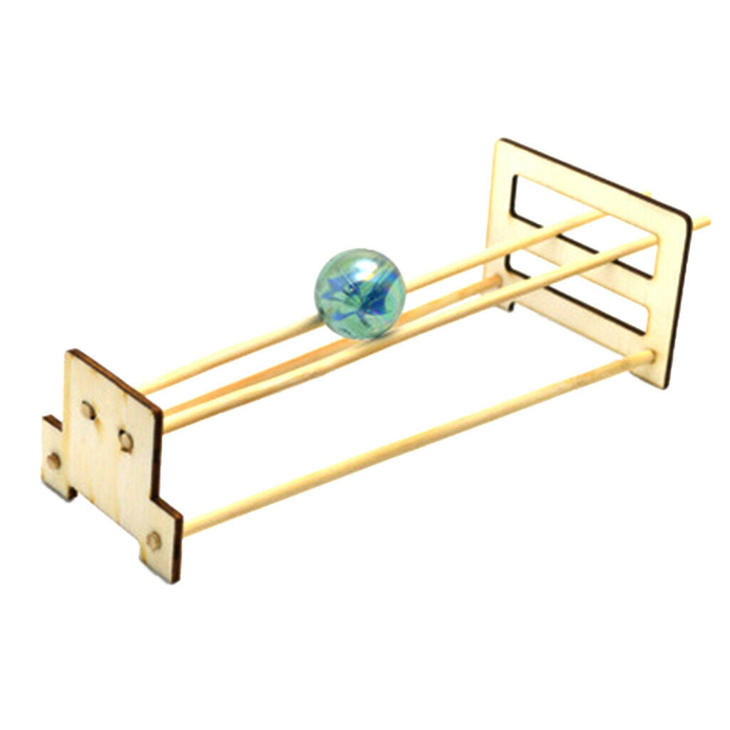 DIY Science Magic Slope of Roll Up Ball Physics Barycenter Experiments Toys