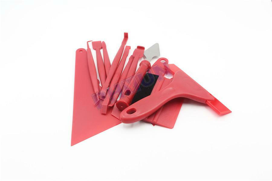 13Pcs Car Window Paper Film Stickers Cutting Squeegee Tool Kit Auto Accessories