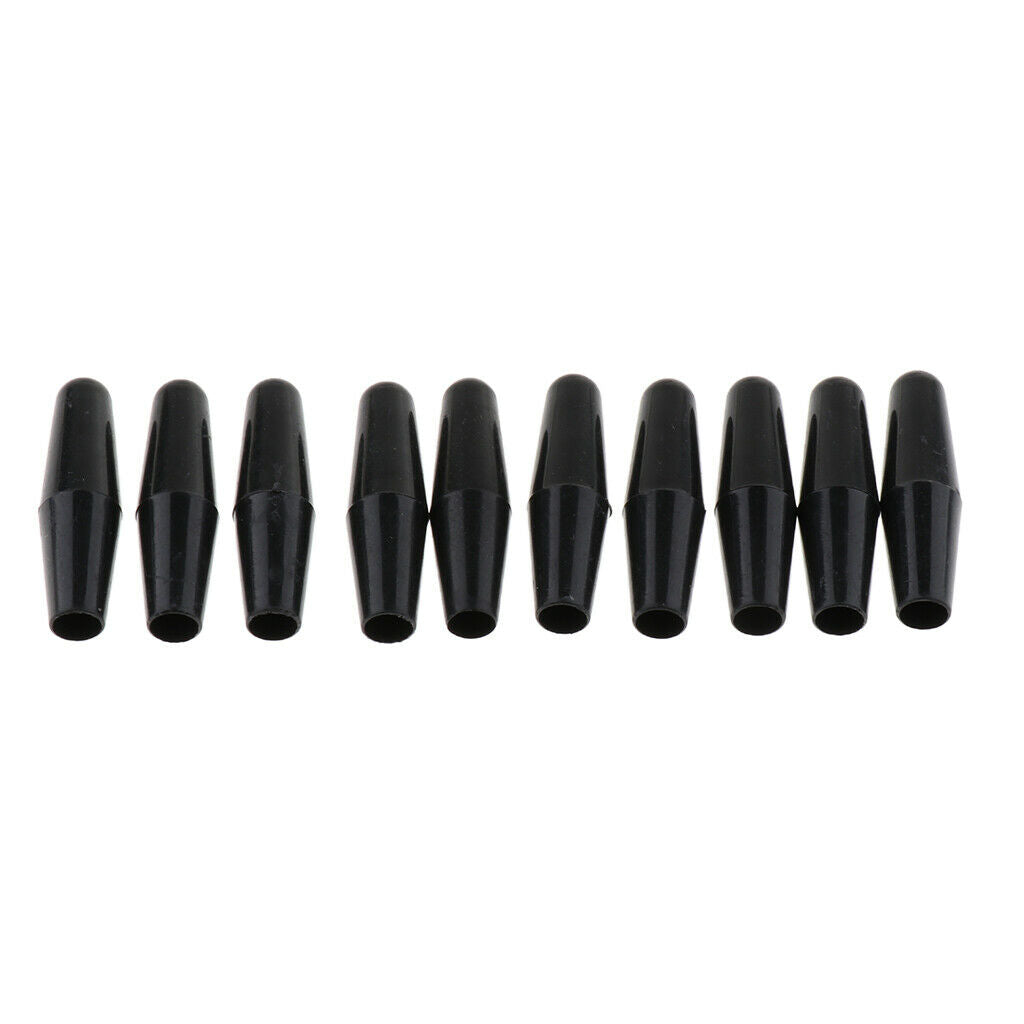 10 Pieces Plastic Guiatr Pickup Selector Toggle Switch Knobs   Tip Black