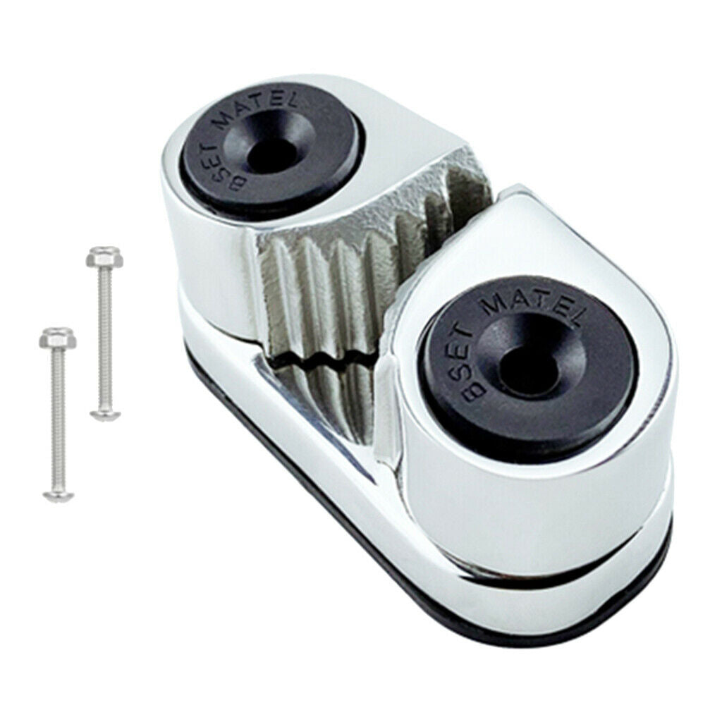 Kayak Cam Cleats & Fairlead Stainless Steel Fast Entry fits for 3-12mm Line