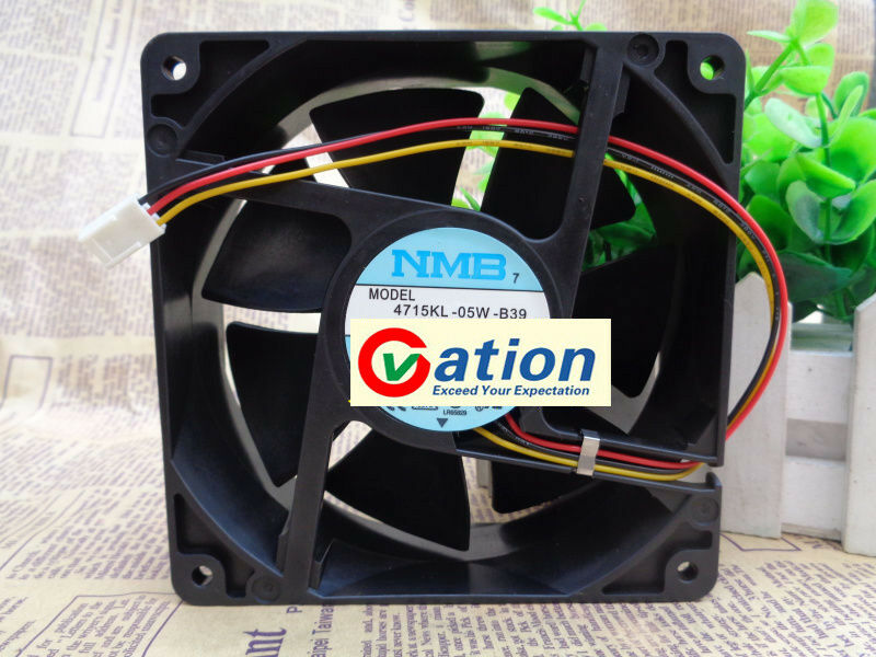 For 1 PCS NMB 4715KL-05W-B39 12038 12cm 120mm DC 24V Axial cooling fan 3 Pin