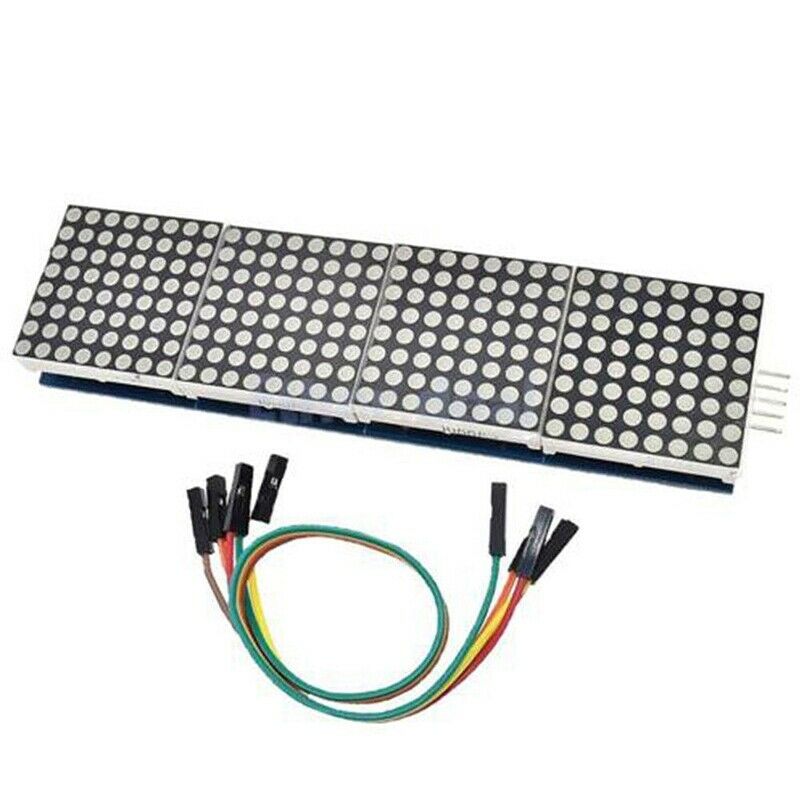 Dot Matrix Mcu Control Led Display Module Max7219 For Arduino Raspberry Pim HqE5