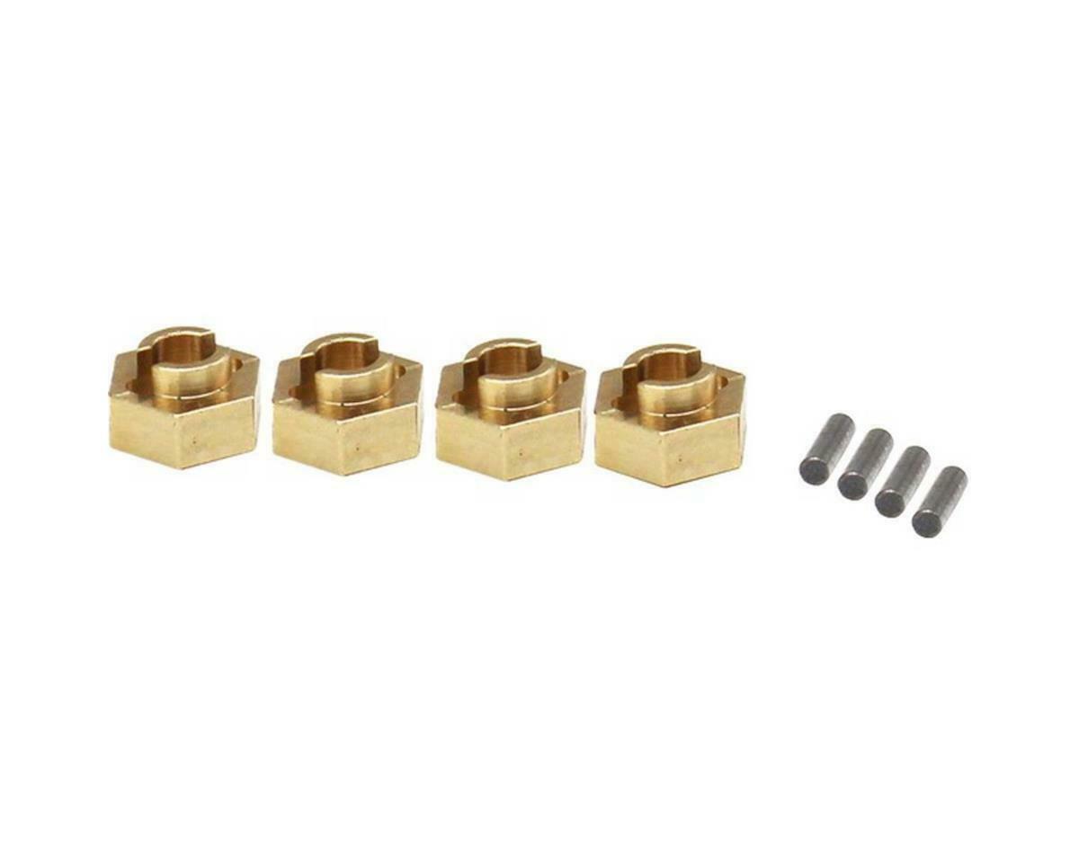 HRASXTF10H For Racing Axial SCX24 Brass 7mm Wheel Hex Hub(4) Car,TruckMotorcycle