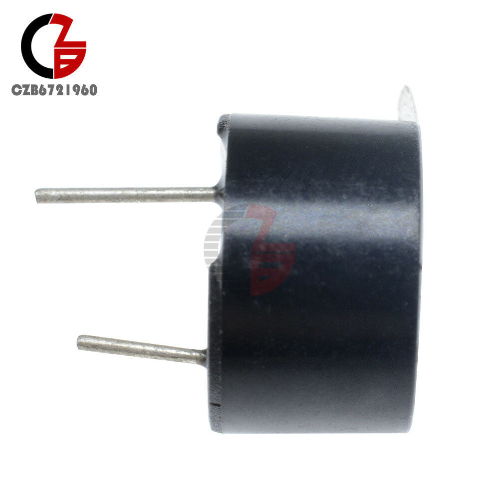 5Pcs Active Buzzer 12mm 3V Magnetic Long Continous Beep Tone Alarm Ringer
