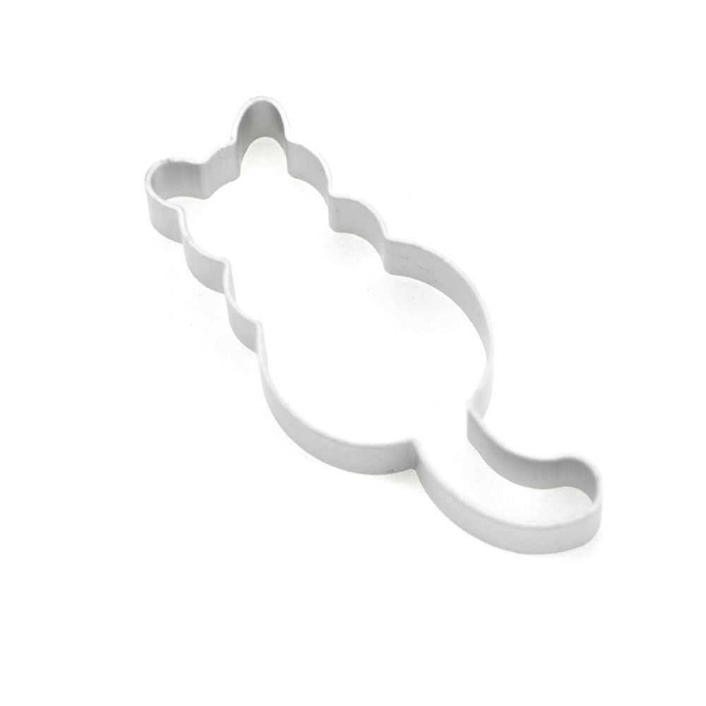 New Cat Shaped Aluminium Mold Sugarcraft Cake Cookies Mould Pastry Baking Cutter