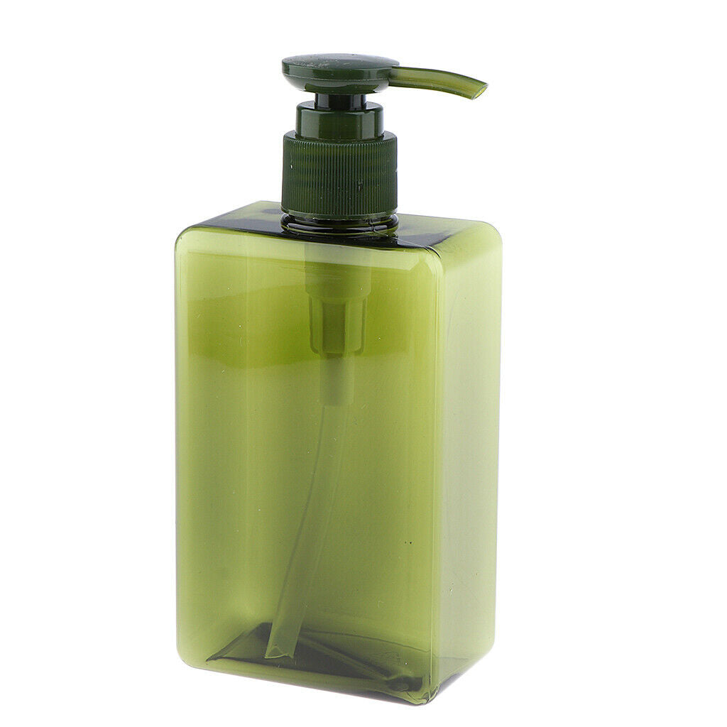 3Pcs 280ml Empty Pump Bottle Dispenser Shampoo Conditioner Bottle Container