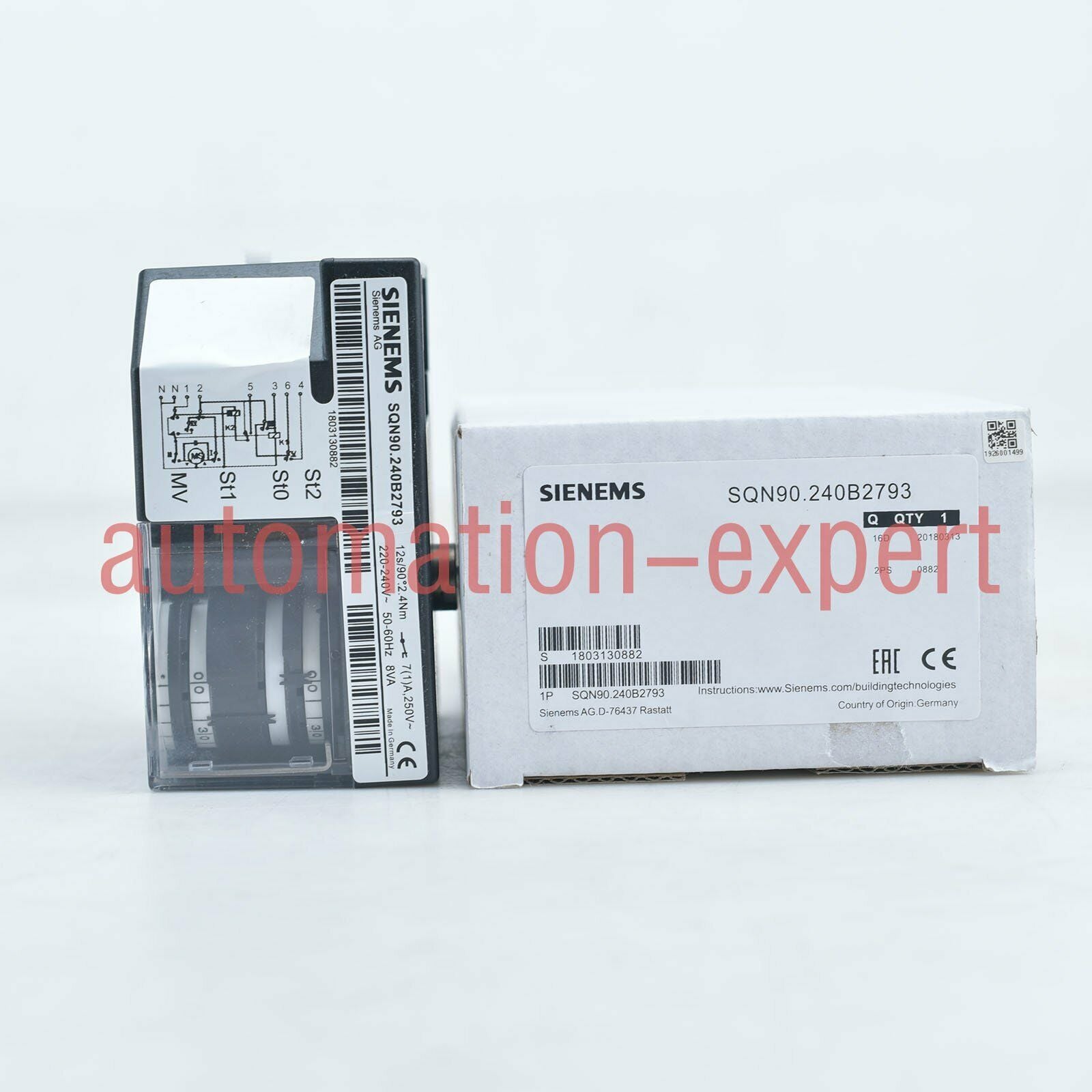 New In Box SQN90.240B2793 Servo Motor Damper Actuators One year warranty SM9T