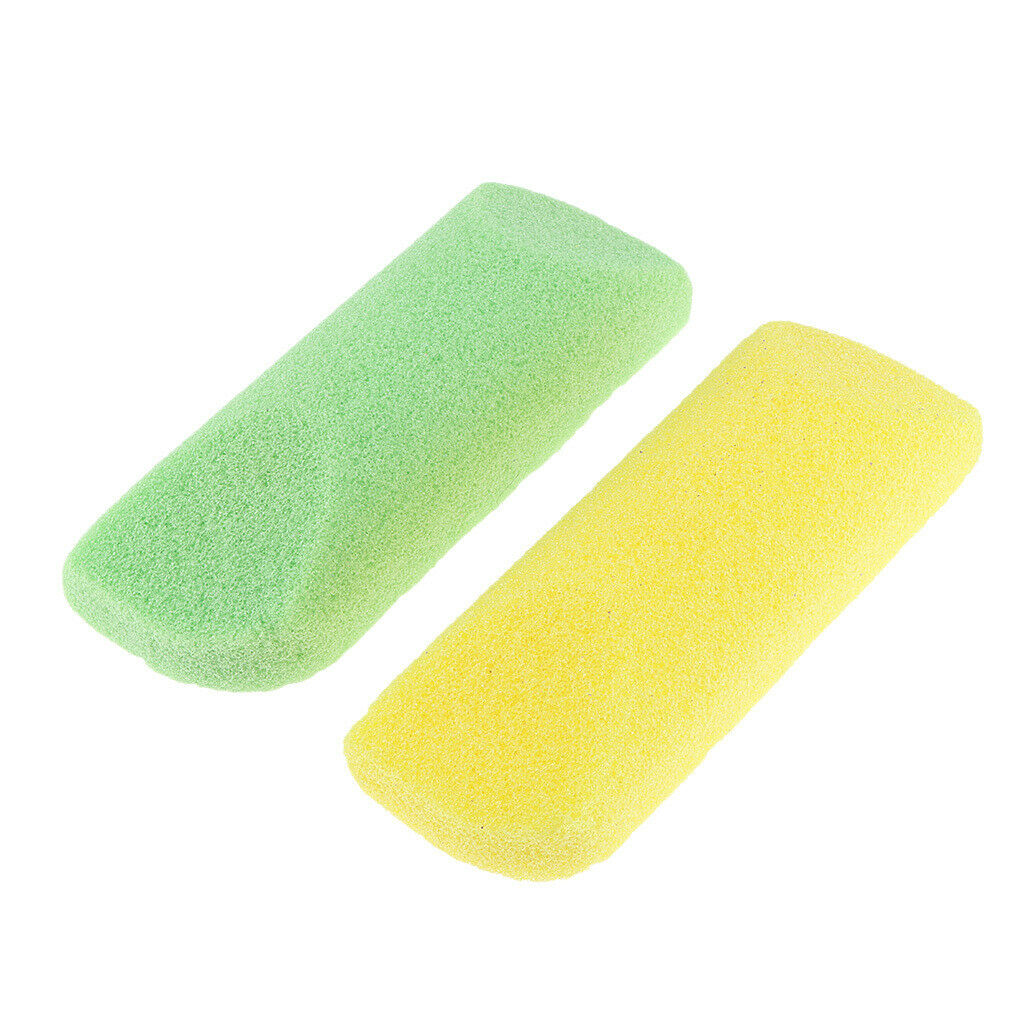 2 Packs Double Sided Foot File Callus Remover Scrubber Exfoliator 01,Random,