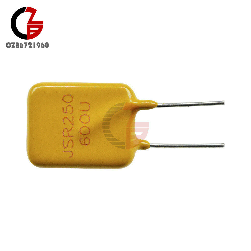 50PCS 650mA 0.65A 250V PolySwitch Resettable Fuse Poly Switch Fuses Polyfuse