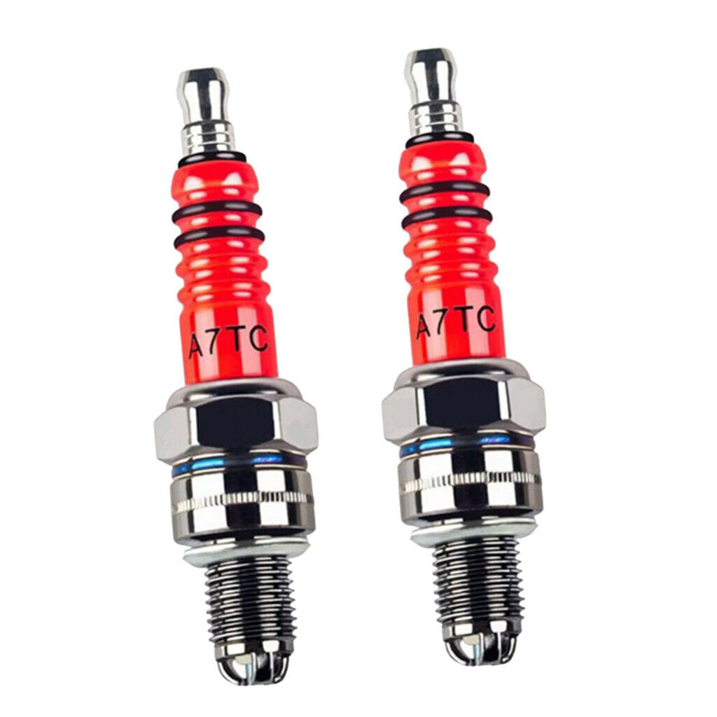 Red Professional 3  Spark Plug For  CRF50 (Pack Of 2)