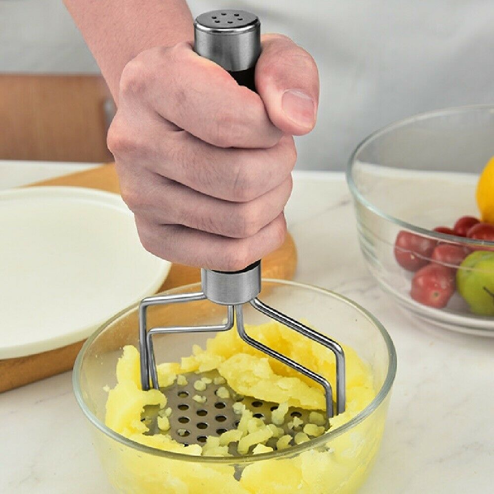 Potato Masher Double-layer extrusion Pumpkins Beans Homemade Kitchen Tools