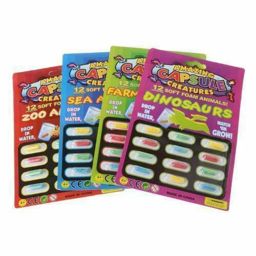 1PCS Magic Grow Capsules Baby Cognition Toys Educational Toys Larger In Water CA