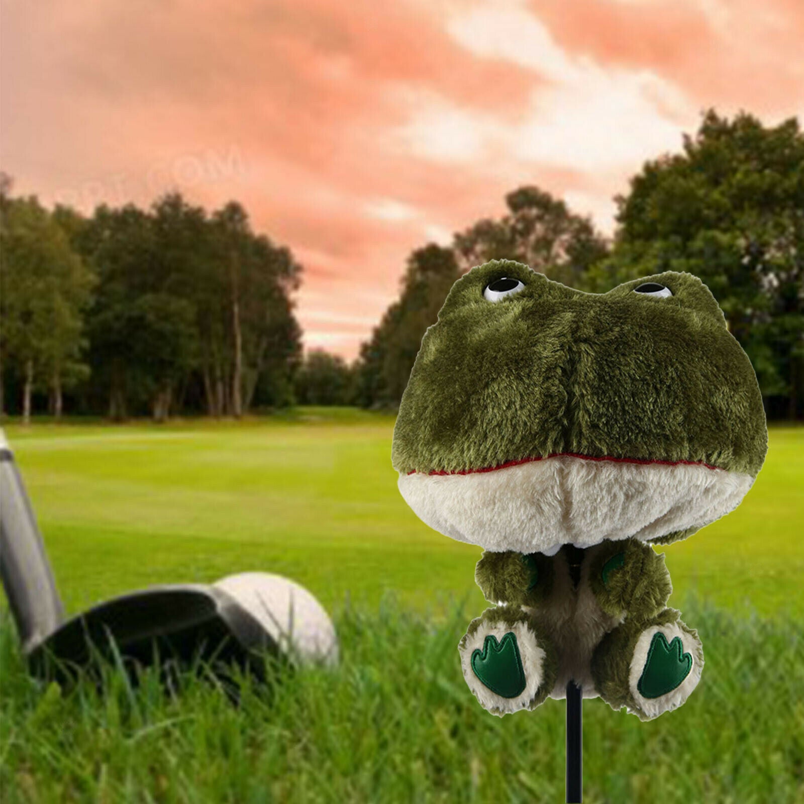 Animal Golf Driver Fairway Wood Head Cover 460cc Driver Headcover Protection
