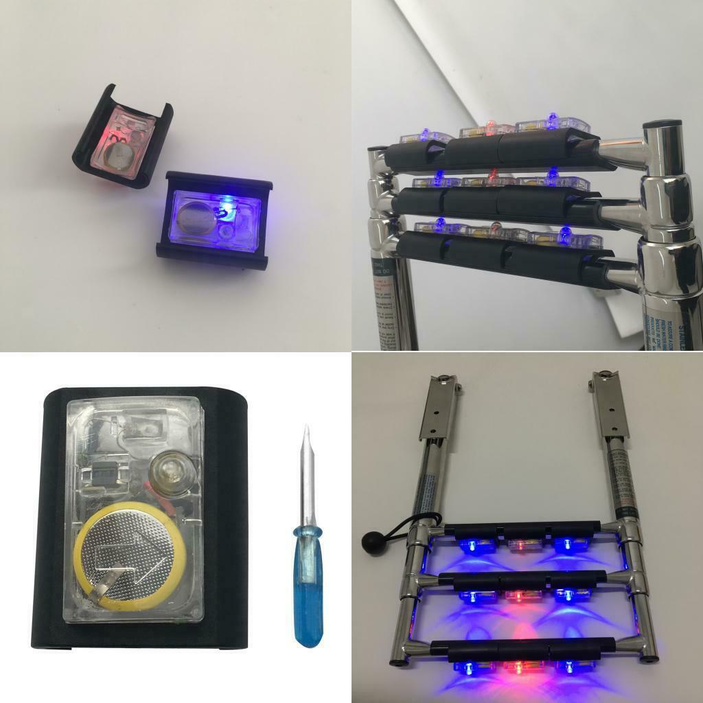 Wire free Angle activated LED Light for Marine Yacht Boat Boarding Ladder
