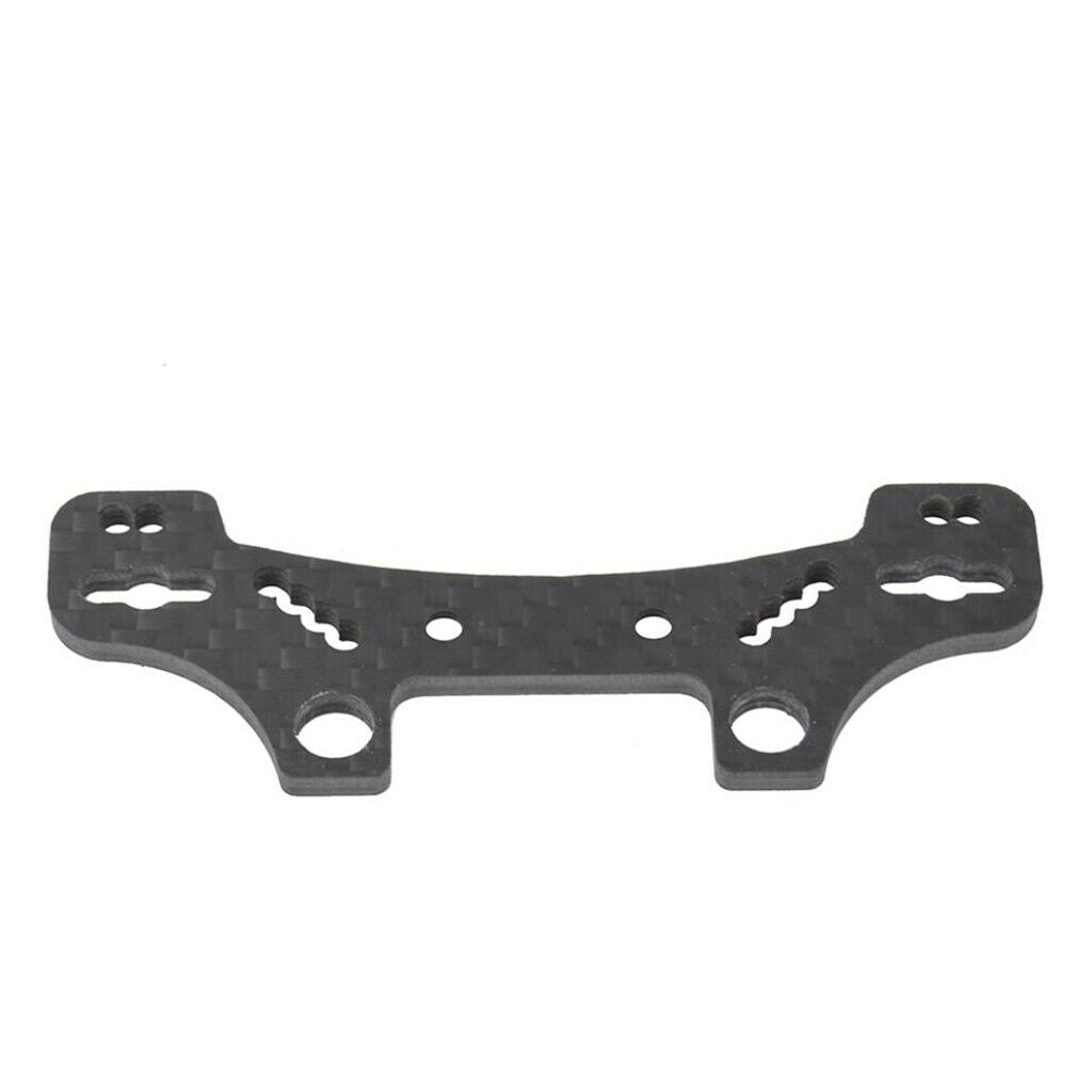 Shock Damper Stay Plate Carbon Fiber 1/10 Scale TT02 Car Hobby Modified