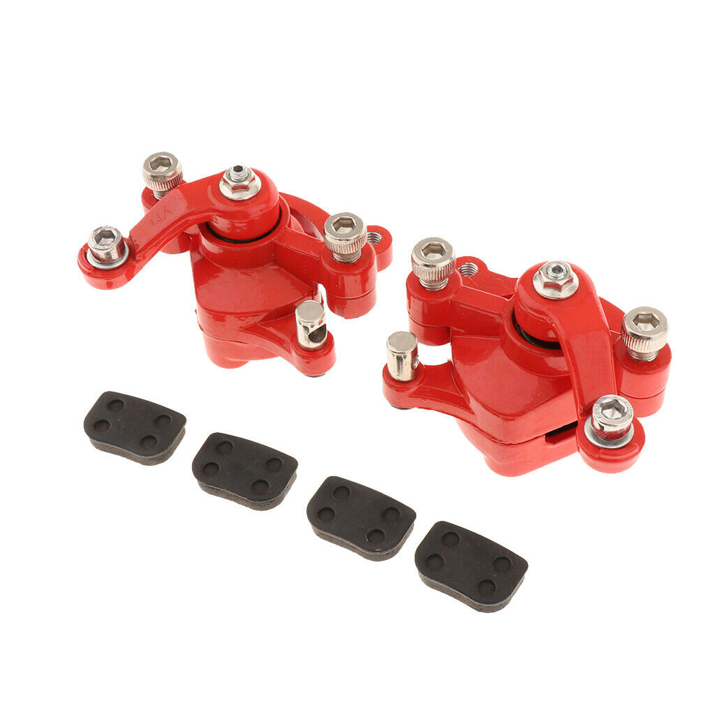 Orange Disc Brake Calipers for Pocket Bike,Mini Dirt ATV,Scooter