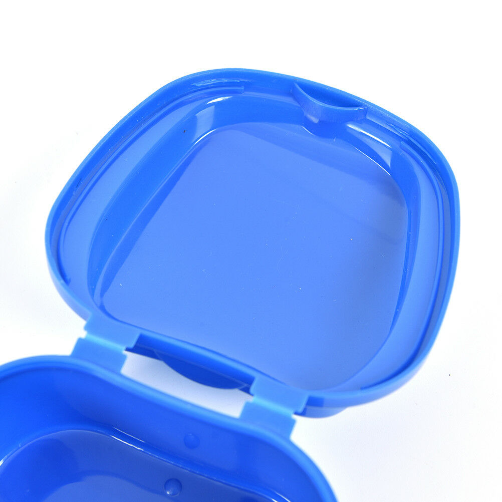 Denture Box Container Tooth Storage Case False Teeth Rinsing Basket Denta.l8