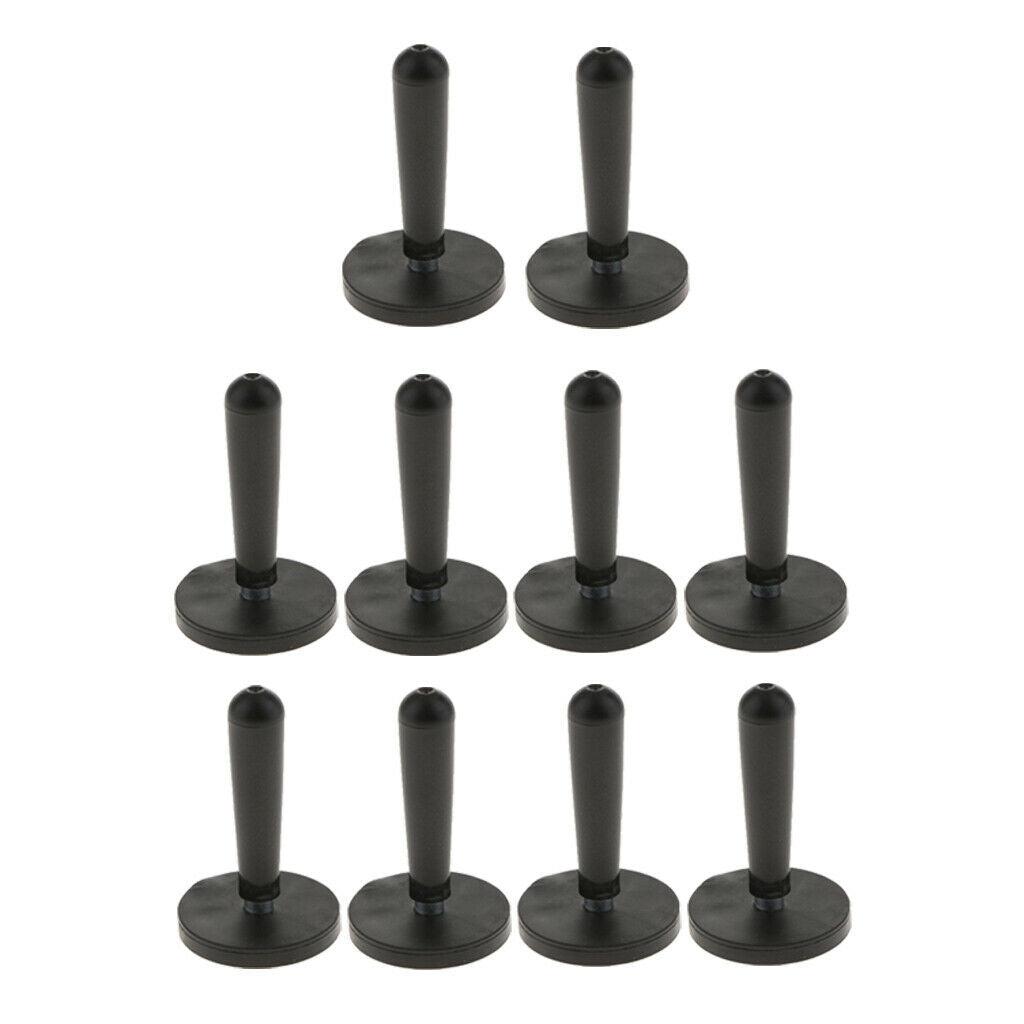 10pc Car Wrap Black Gripper Magnet Holder for Sign Vinyl, Crafts Sign making