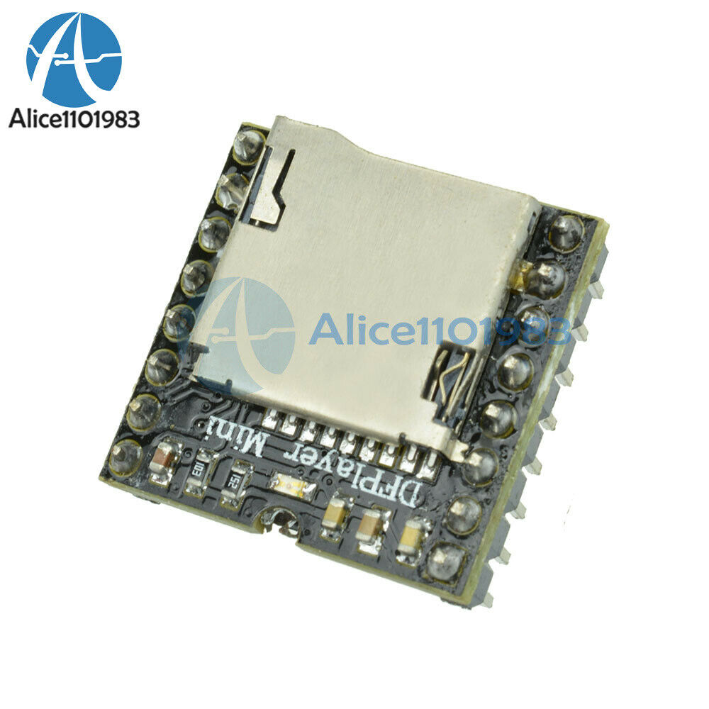 10PCS Mini TF Card U Disk MP3 Player DFPlayer Audio Voice Module For Arduino DIY