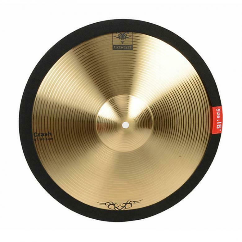 14 16 18 20 Inch Cymbal Mute Circle Ring Drum Set Hi-hat Practice Silencer 4pcs