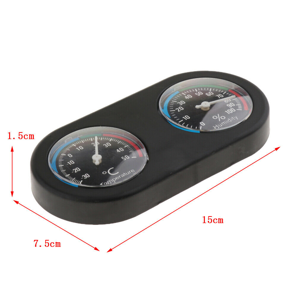 Humidity Gauge, Temperature Meter, Thermometer Hygrometer for Reptile Turtle