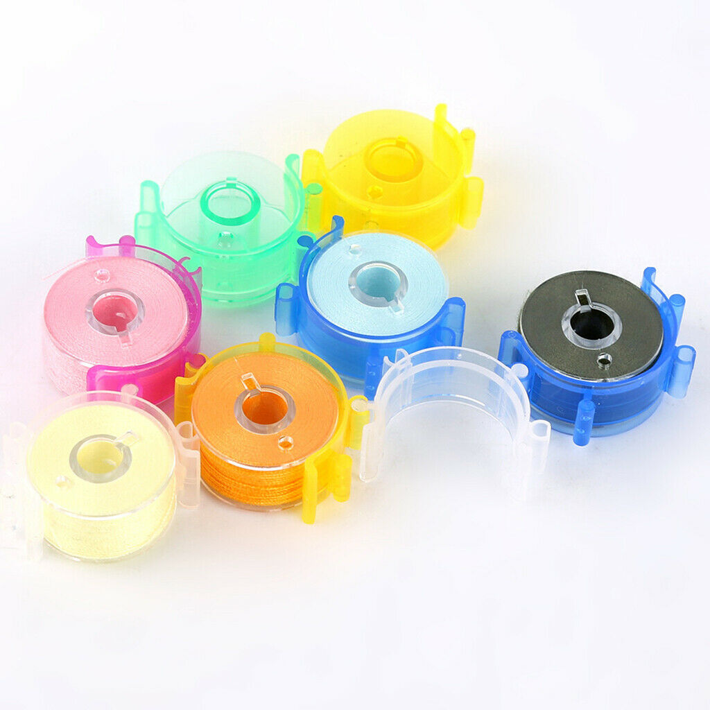 50Pcs/Pack Sewing Bobbin Small Clips Thread Clips Holder Tools Mixed Color