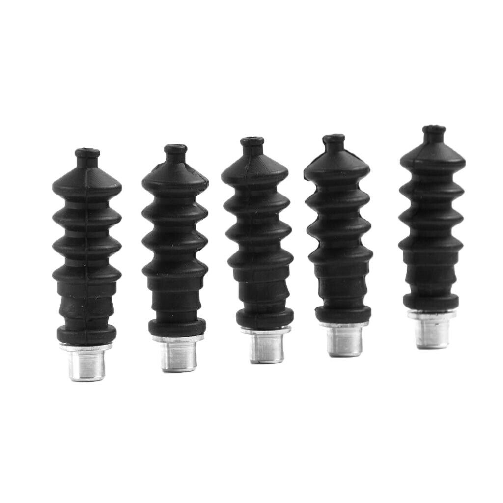 5pcs RC Boat Rubber Sleeve Pull Rod for RC Boat Ship Connecting Accessory