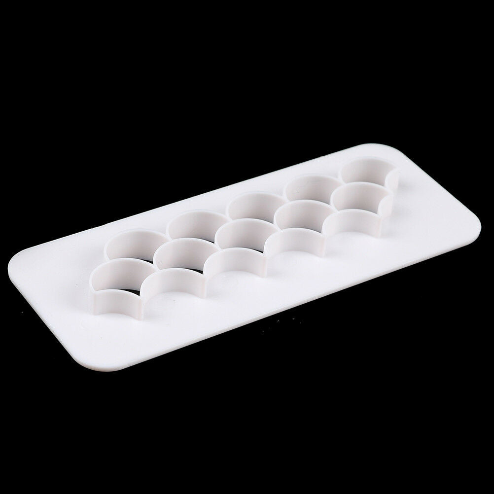 3pcs Fish scale shape fondant cookie cutter fondant mold cake decorating t.l8