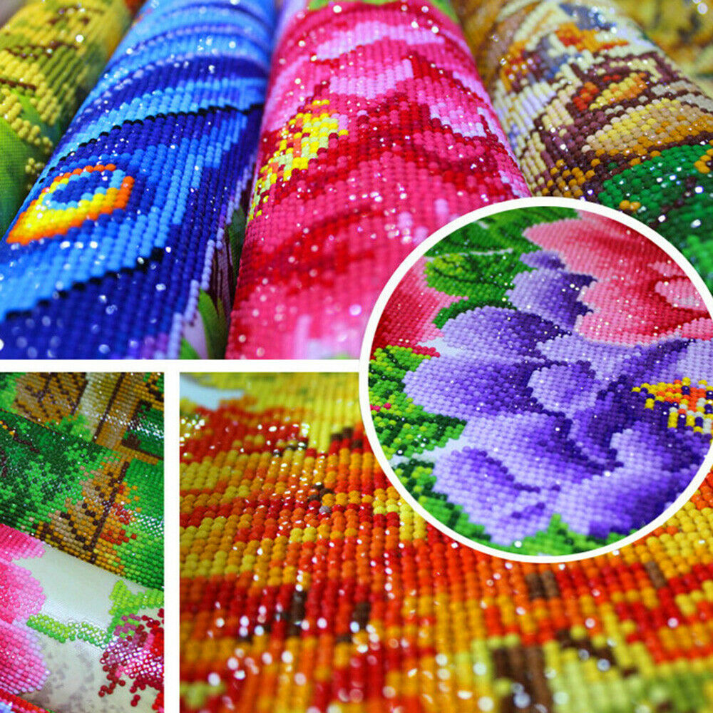 Diamond Painting Drill Kit Christmas Truck Embroidery Cross Stitch Art Tools DIY