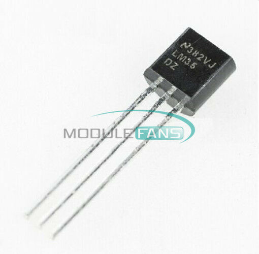 5PCS LM35 LM35DZ TO-92 NSC TEMPERATURE SENSOR IC