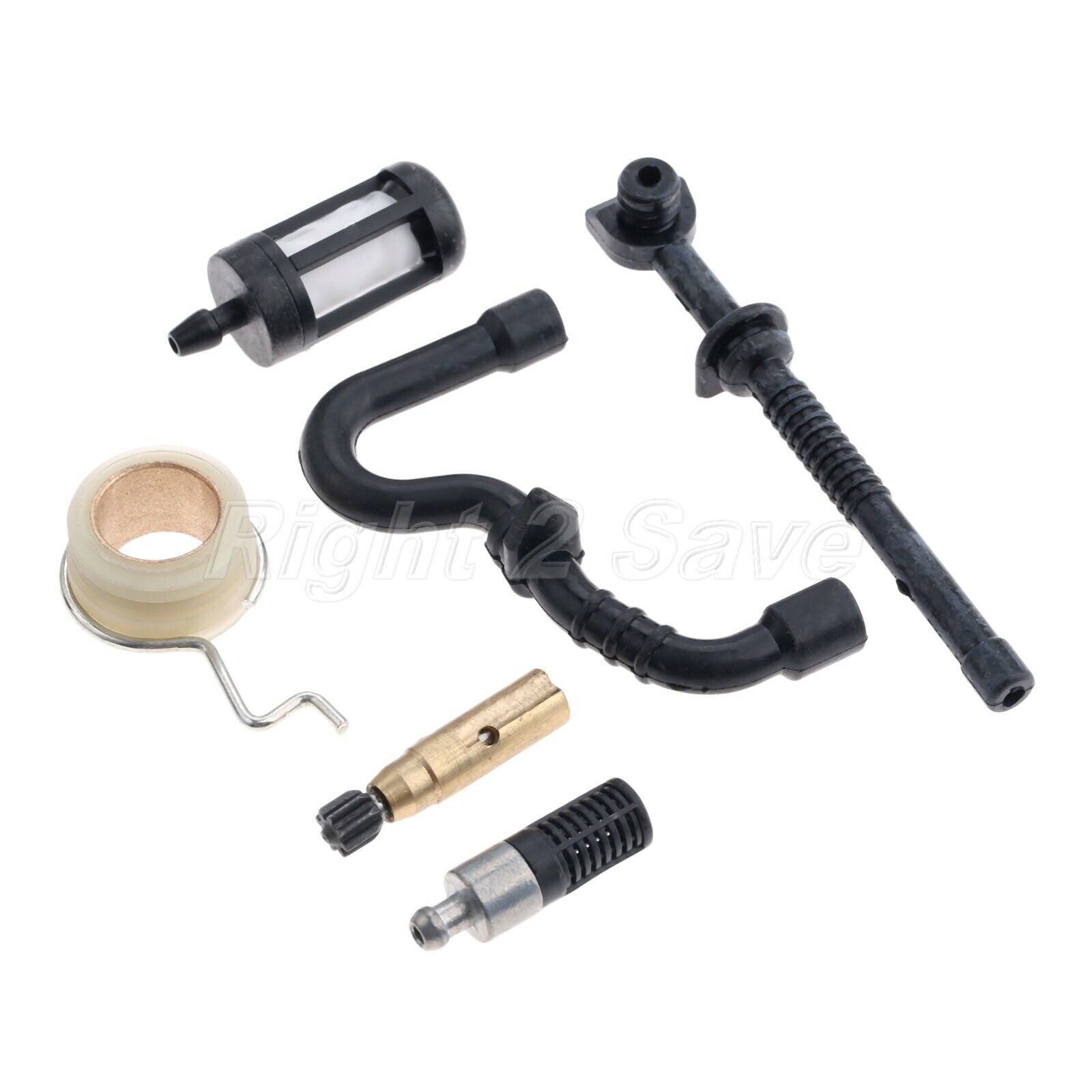 Replace Chainsaw Oil Pump Worm Gear Fuel Hose Filter For Stihl MS180 MS170 018