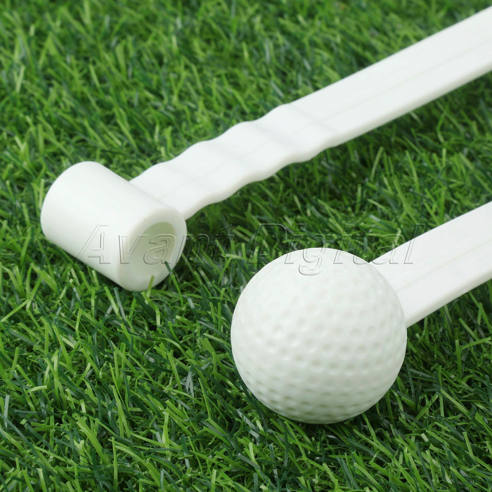 Plastic Golf Ball with Stick Golf Ball for Beginners to Practice Swing Durable