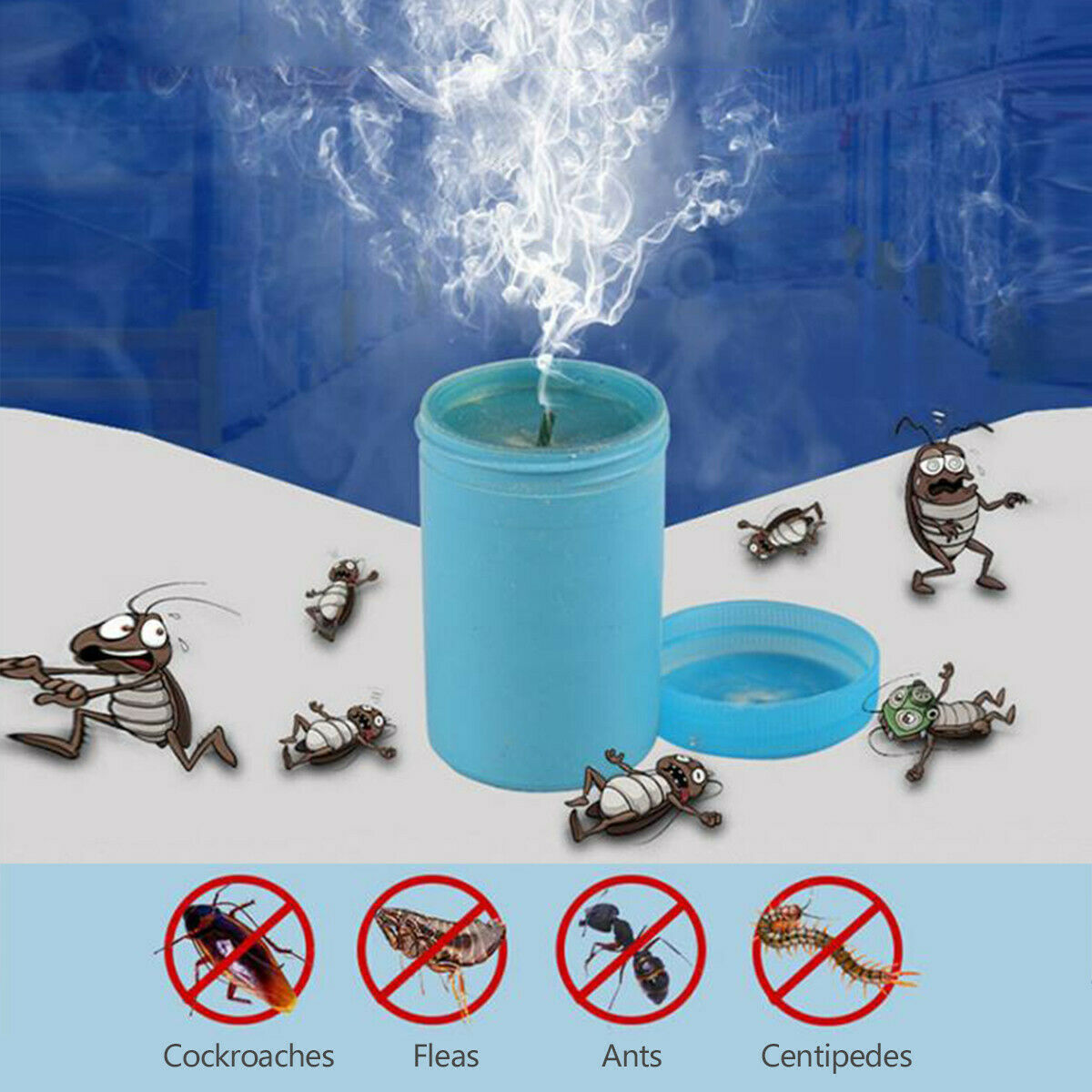 Smoke Insecticides Fast For Cockroach Bait Fly Bed Bugs Mosquito Killer Aerosol