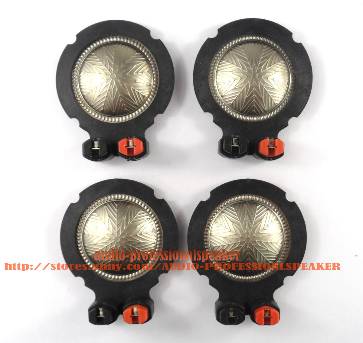4PCS Replacement Dipahragm Fit For JBL / Selenium - RPD210Ti, D210Ti Driver 8Ohm