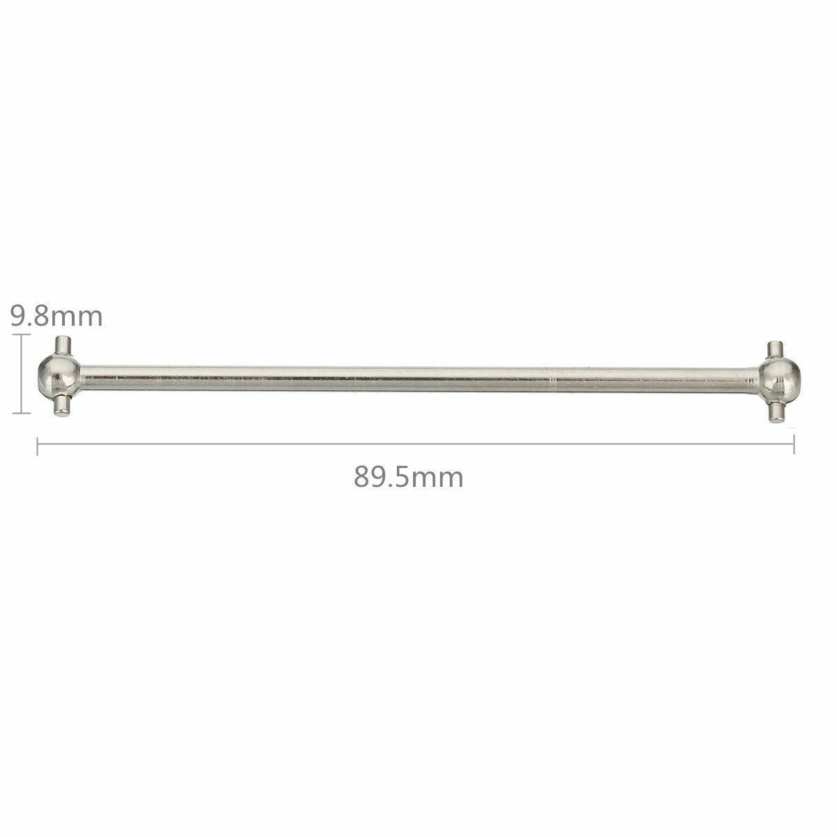 2pcs 89.5mm 08029 Steel Dogbones For 1:10 Electric Truck Redcat Volcano EPX
