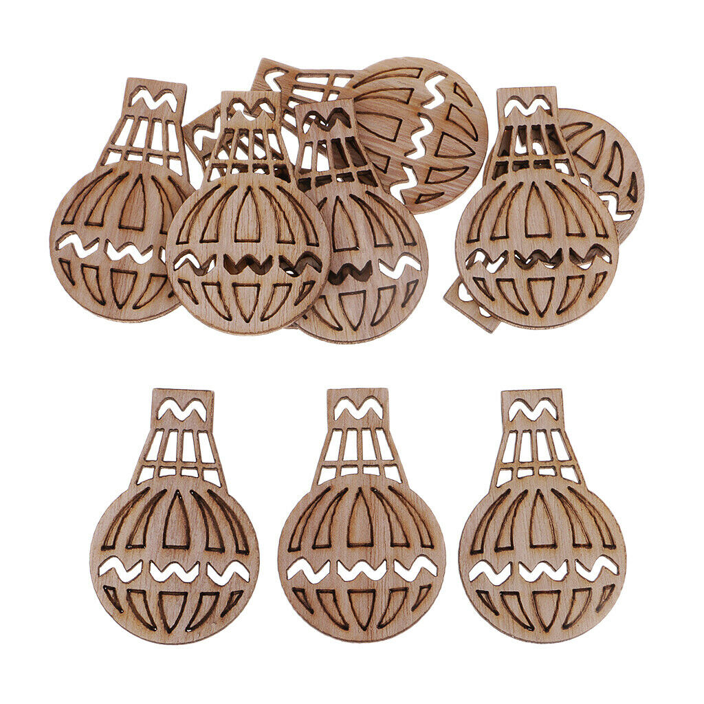 100 Hot Air Balloon Wooden Shape Crafts Embellishments Scrapbooking Wood Art