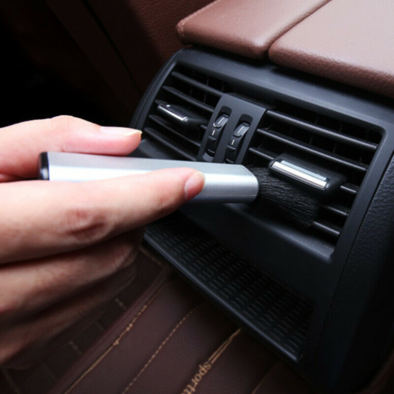 Car Air Conditioning Outlet Cleaning Brush Dust Sweep Tool Portable Universal