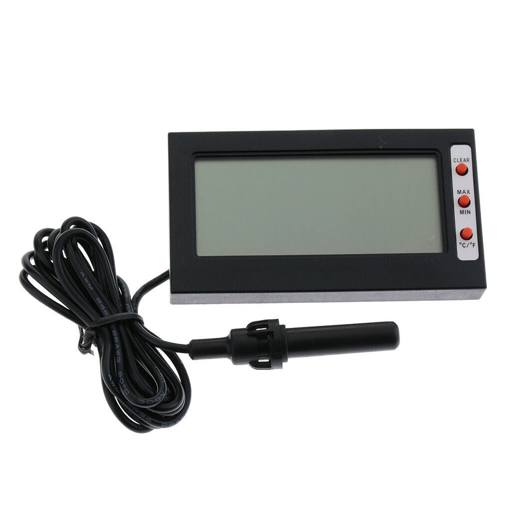 Plastic Reptile Digital Thermometer Hygrometer for your pets with Sucker