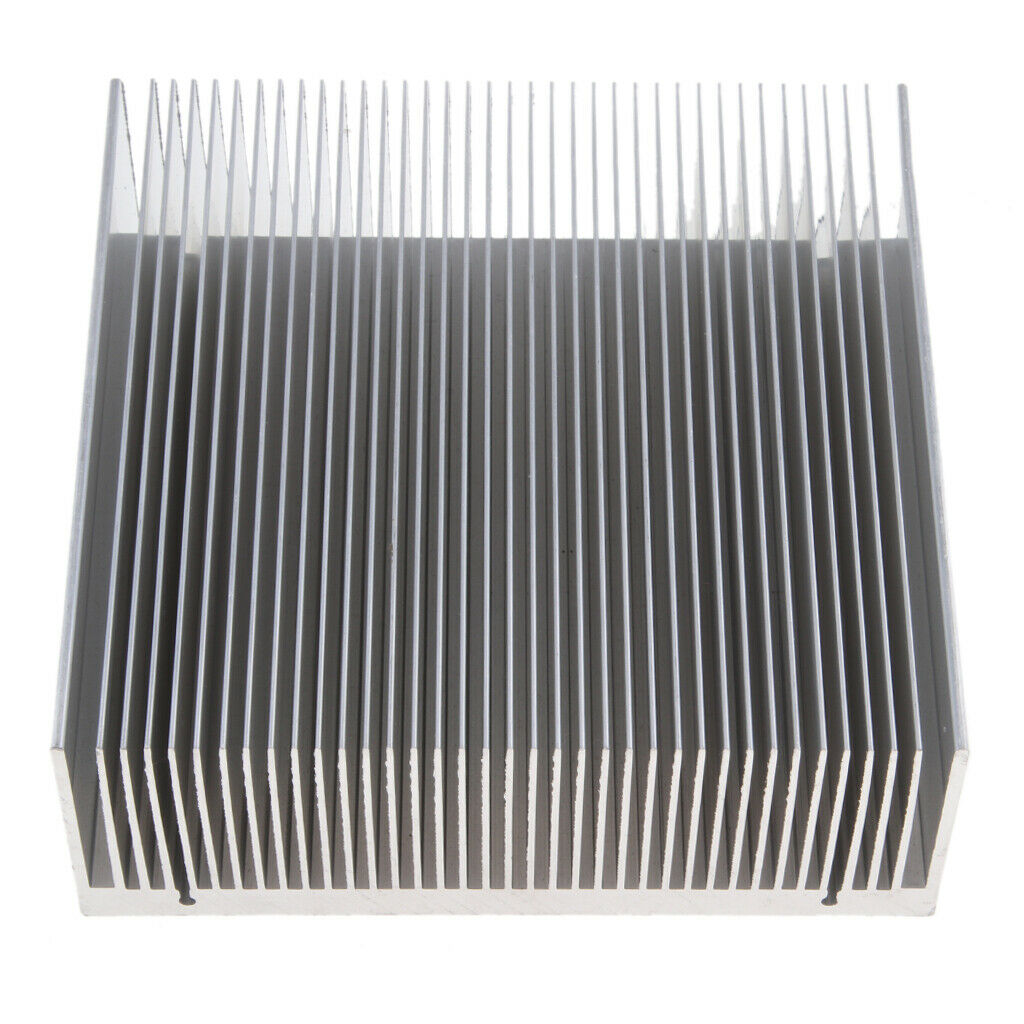 Aluminum heat sink cooling fin 125 * 125 * 45mm for 100W high power LED