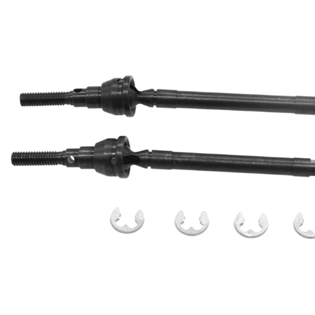 2Pcs 1:10 RC Car Front Axle for Tamiya CC02 Rock Car Accessories Parts