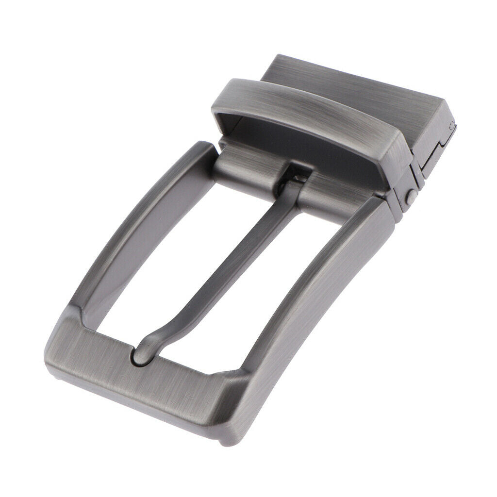 Reversible Single Prong Rectangular Belt Buckle Metal Pin Buckle Replacement