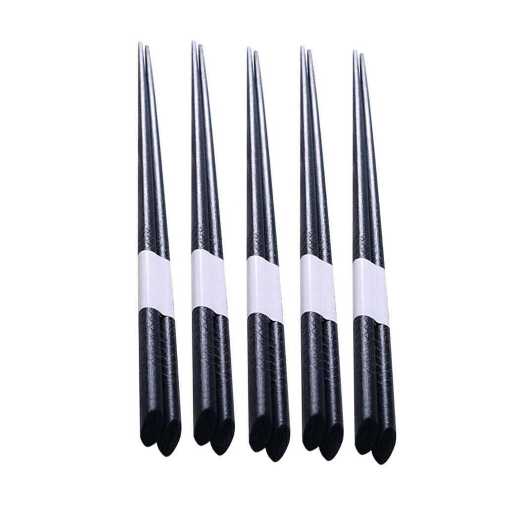 5 Pack Bamboo Chopstick Set Japanese / Chinese Chopstick Handmade Craft Gift