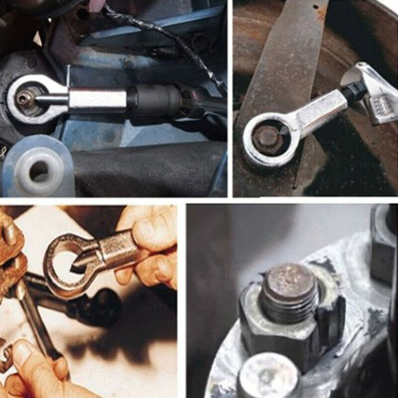 4PCS 9-27mm Manual Pressure Nut Splitter Cracker Breaker Remover Extractor Tool