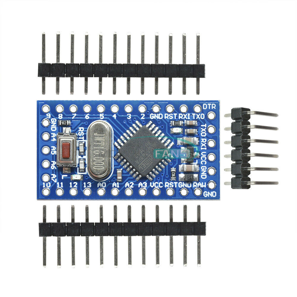 5PCS Pro Mini Atmega168 5V 16M Module Arduino Compatible Nano R/ Atmega328