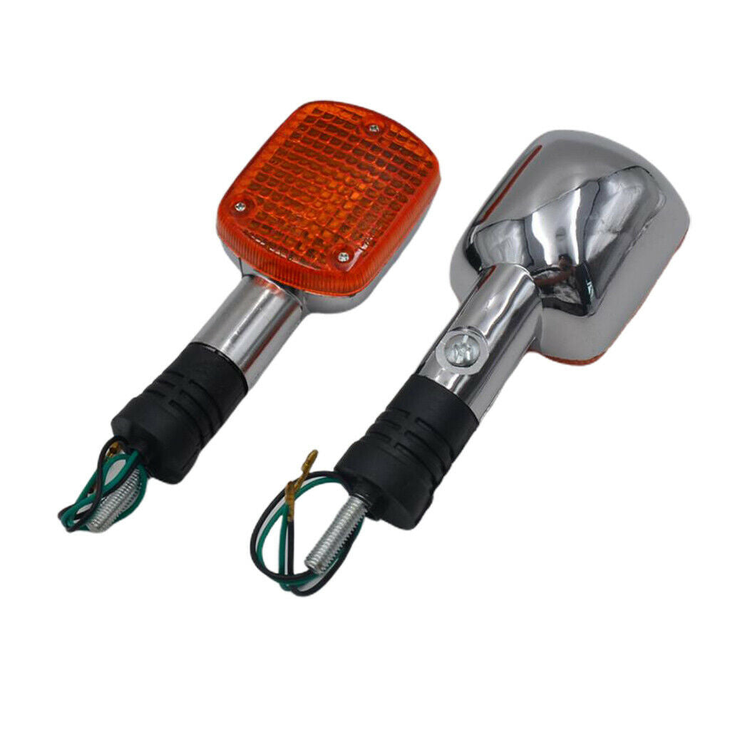 2x Motorbike Turn Signals Blinker Light Indicator For STEED VLX400 VLX600