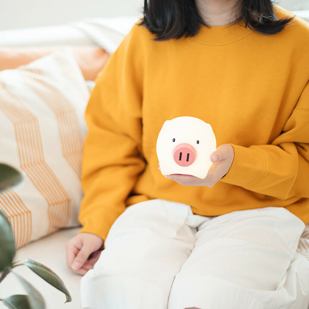 Cute LED Night Light USB Rechargeable for Kids Children Adjustable for Girls